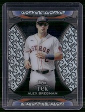 2021 Topps Update #TTA-16 Alex Bregman Topps Tek 70th Anniversary Box Topper