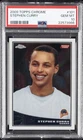 2009 TOPPS CHROME #101 STEPHEN CURRY ROOKIE RC 724/999 PSA 10