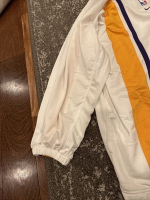 New Vintage 90's Nike NBA Game Jacket Los Angeles LA Lakers Warm