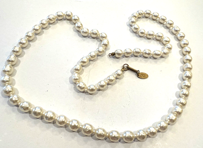 #ad Vintage MIRIAM HASKELL PEARL Necklace Needs jump ring to reattach $199.00