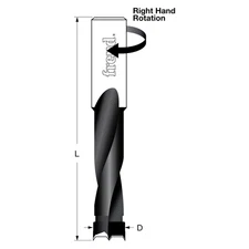 Freud BP12057R 12 mm (Dia.) Brad Point Bit