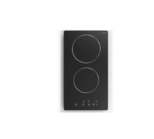 Cata UBIND30FLC 30cm 2 Zone Induction Hob • Black • Touch Control with Red LED D