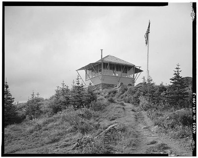 Photo:Suntop WA 1989 Flagpole After Rehabilitation Fire Lookout Tower