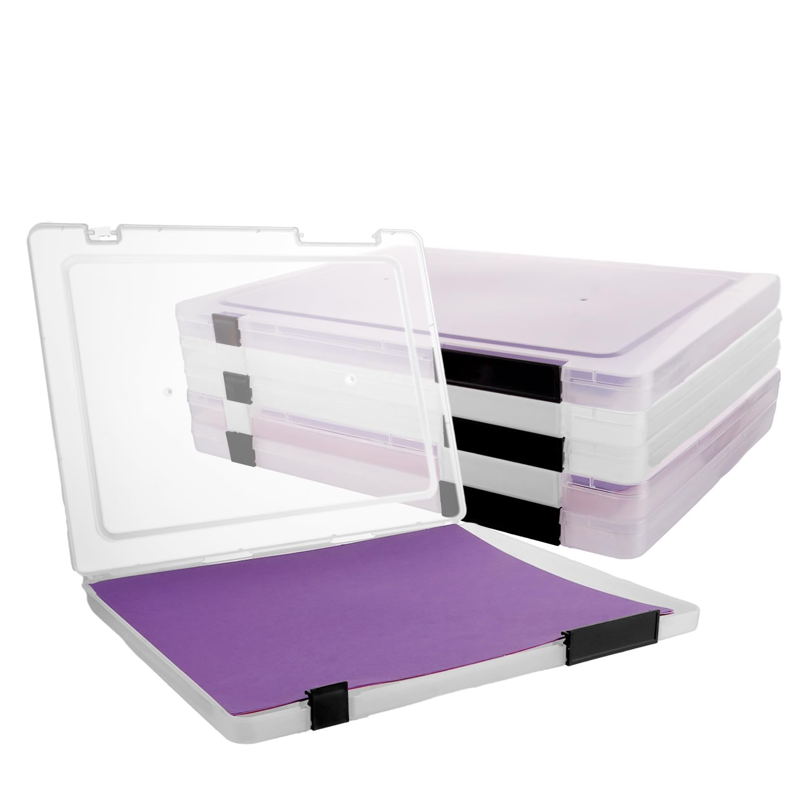 Boîte archive nomade A4 pour organiser vos cours et documents de télétravail