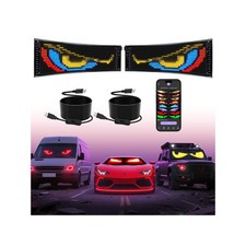 Multifunctional Bright 2PCS Devil Eyes Cars SUVs Trucks Windshield - 19in x...