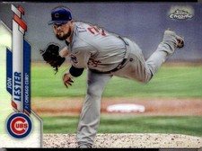 2020 Topps Chrome #123 Jon Lester Refractor