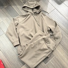 Lululemon Men’s City Sweat Hoodie Jogger Set Minimalist Neutral Tone Size Medium