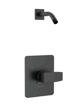 Delta T14267-BLLHD-PP Modern Shower Only Trim Package, Matte Black