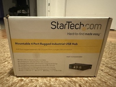 StarTech ST4200USBM   4-Port Rugged Industrial USB Hub, neu & OVP