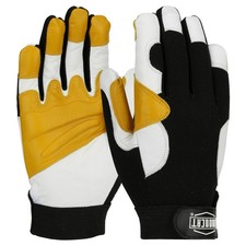 Ironcat 86555 Goatskin Leather Mechanics Construction Work Gloves MEDIUM