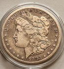 1883 CC Morgan Silver Dollar  Very Fine $1 Coin