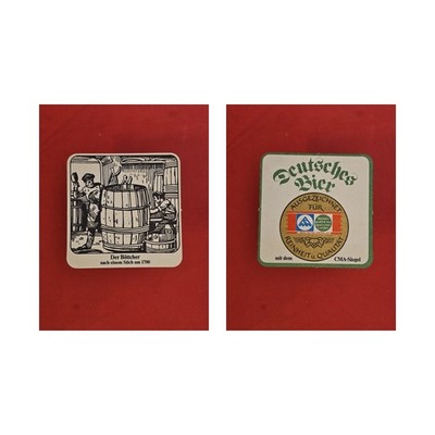Deutsches Bier Der Böttcher Brauerei Bierdeckel Bier