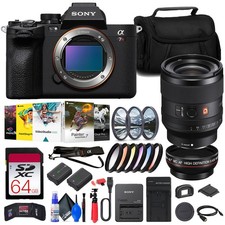 Sony a7R V Mirrorless Camera Sony FE 35mm Lens 64GB Card Filter Kit