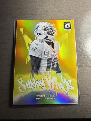 2025 Donruss Optic Tyreek Hill Gold (RAW)