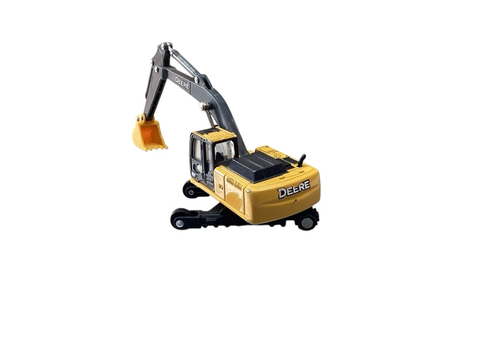 ERTL JOHN DEERE CONSTRUCCIÓN DE EXCAVADORA DE PLÁSTICO Y FUNDIDO A PRESIÓN | Para piezas Foto 2 de 4