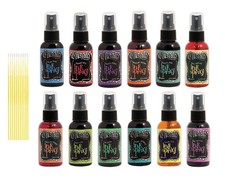 Ranger Dylusions Ink Spray Value Bundle with Bonus Purple Turtle Blending Sticks
