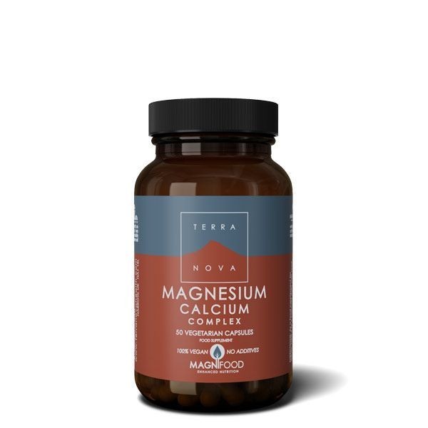 Terra Nova Magnesium Calcium Complex 50 Vegetarian Capsules