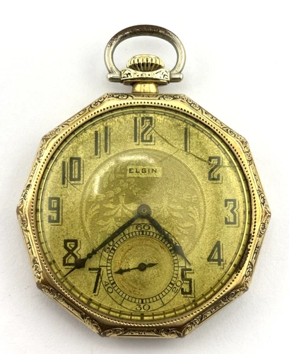 Elgin Antique Mechanical Pocket Watch  15J  12s  Gr.315   27343669  WORKS!!