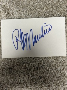 Ralph Macchio “Karate Kid” Signed 3 x 5