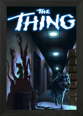 The Thing Poster Gerahmt Wandbild Poster Leinwanddruck Bild