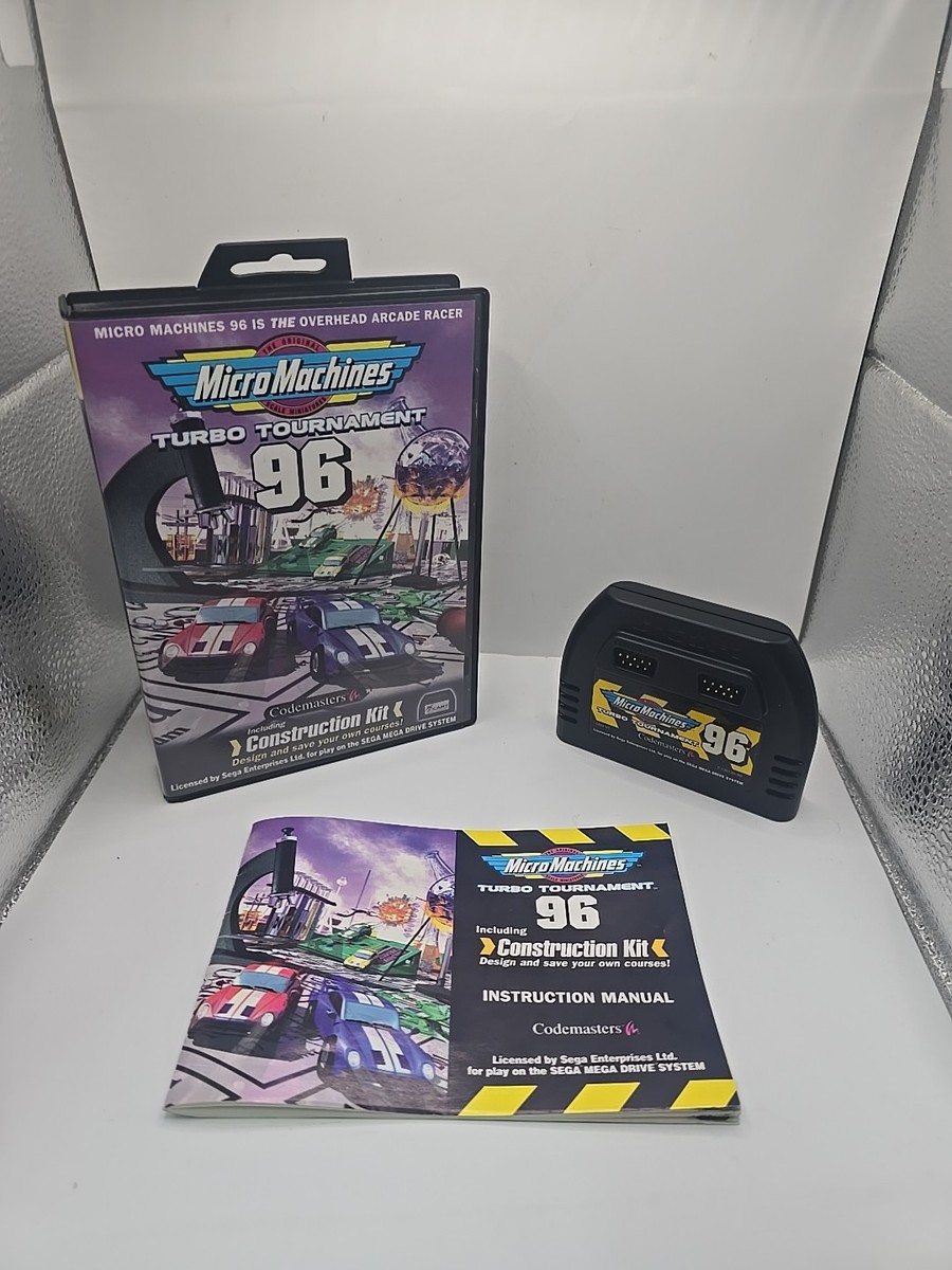 Micro Machines: Turbo Tournament '96 (Mega Drive) CIB Rare