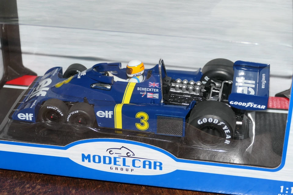 Tyrrell Ford P34 / Jody Scheckter / Model Car Group - MCG 1:18 - Bild 4 von 4
