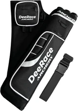 DEERACE Archery Hip Quiver, 3 Tubes Arrow Holder for Compound and Recurve Bow