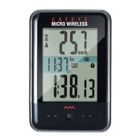 Cateye Micro Wireless Computer Black Bicycle Computer Cateye Micro Wireless Computer Black Bicycle Computer