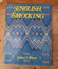 Vintage 1989 English Smocking Grace Knott 11 Instruction Pattern Transfer Dots