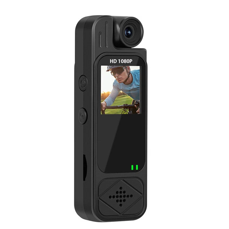 2K 1080P HD Mini Body Dash Cam Polizei Motorrad Bike Motion Camera 180° View - Bild 3 von 4