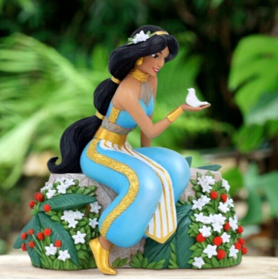✤ New DISNEY SHOWCASE Botanical Figurine ARABIAN PRINCESS JASMINE