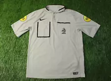 NETHERLANDS FOOTBALL SOCCER REFEREE 2014/2015 SHIRT JERSEY NIKE ORIGINAL SIZE L