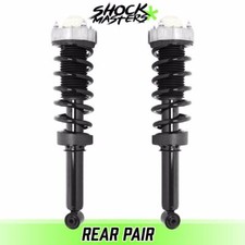 Rear Pair Complete Struts Coil Spring Assemblies for 2007-2015 Audi Q7