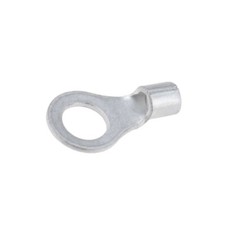 5 x 130106 capicorda ad anello M5 1-2,5 mm² collegamento a morsetto per cavi ...