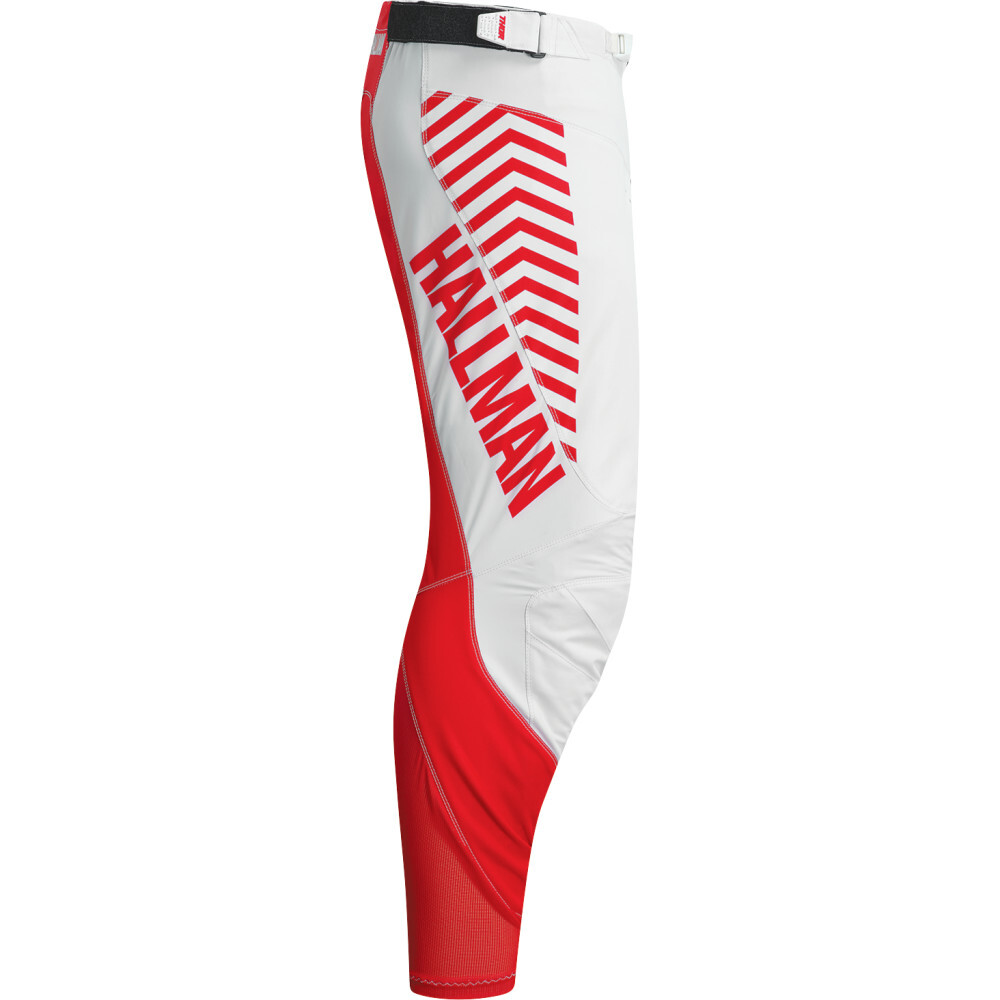 Thor Hallman Differ Slice Pants - White/Red | Waist Size 36