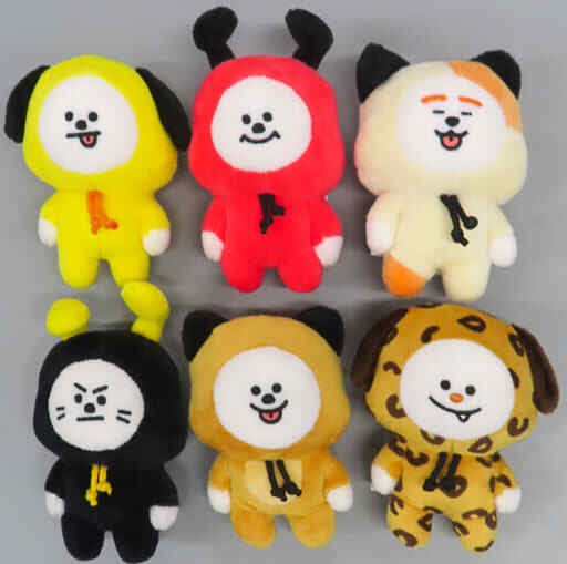 BT21 UNIVERSE CHIMMY Plush Doll set of 6 10cm | eBay