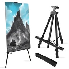 Easel Stand 72-Inch Display Easel with Adjustable Height from 22-72 Inches Me...
