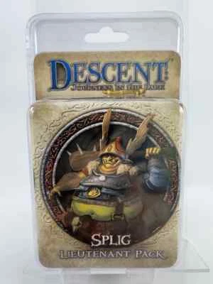 FANTASY FLIGHT GAMES Descent 2. Edt. - Splig Lieutenant Pack Neu, OvP, engl.