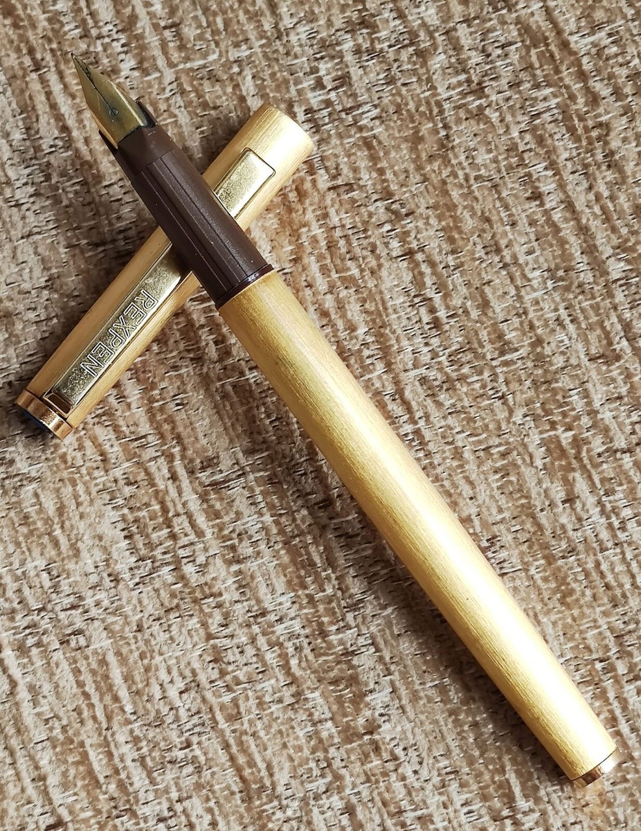 Gold plated REXPEN Diplomat TOZ PENKALA Zagreb, fountain pen