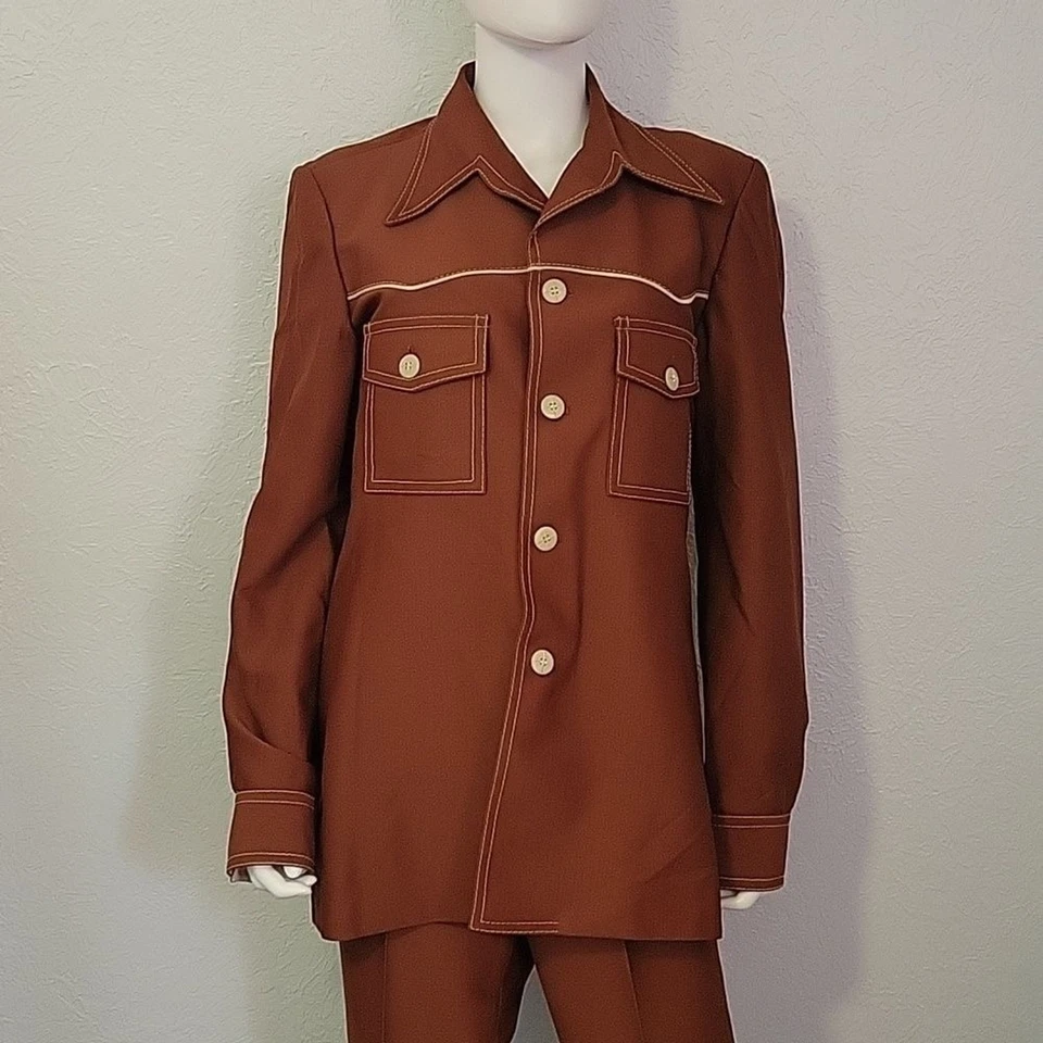 TRUE Vintage HOUSE OF MORGAN 1950s Western Rockabilly Suit - Image 4 of 4
