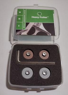 Boccieri Heavy Putter Weight Management System WMS Kit Pro Training