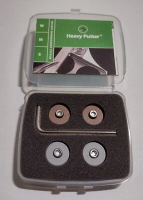 BOCCIERI GOLF Boccieri Heavy Putter Weight Management System WMS Kit Pro Training