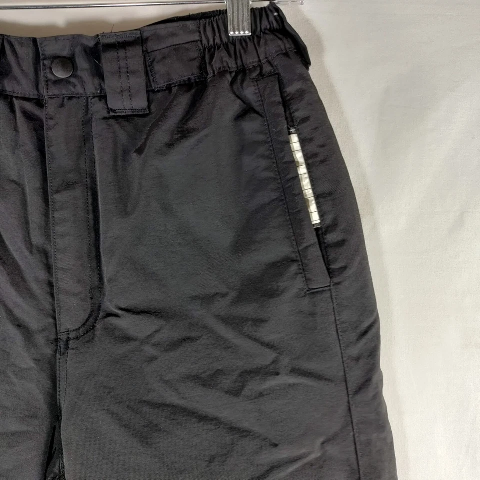 Athletech Snowpants Youth Size L (10/12) Black Snow Ski Snowboard Elastic Waist - Image 4 of 4
