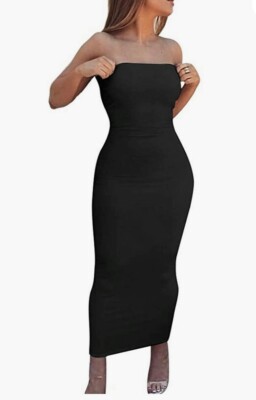 knee length dresses for ladies Elite Black Multi Dime Flower Sheath Dress – Aclosy main image 0