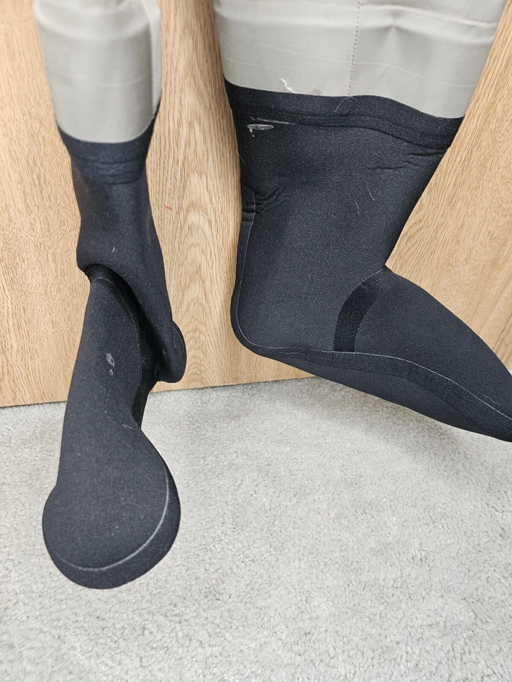 Simms Gore Tex Waders Stockingfoot Mens Size Small Neoprene Made in Montana USA - Image 4 of 4