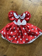 Disney Minnie Mouse Girls Yellow Striped Ruffle Sleeveless Sundress — listing 5