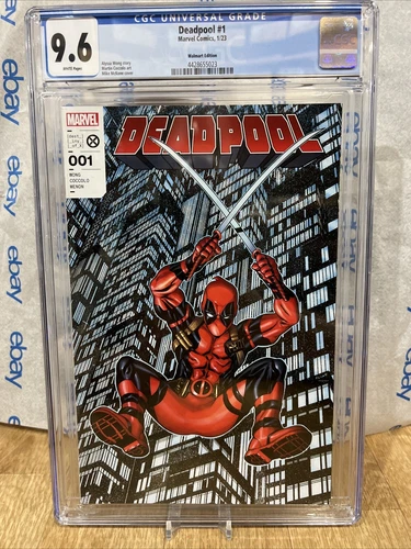 Deadpool 1 Marvel Comics Walmart CGC 9.6 Walmart Edition 2023 Graded