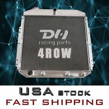 4 Rows Radiator For 1953-1956 1955 1954ford F-100 F-250 F-350 Pickup Truck L6 V8