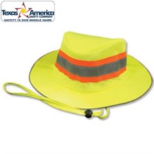 ERB Boonie Hat - Mesh Bucket Hat Hi Viz Lime : Great for the Summer 