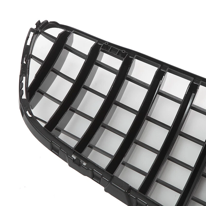 Chrome Front Grille Grill For 2016-2019 Mercedes Benz X253 GLC300 GLC250 GLC200 Foto 3 de 4